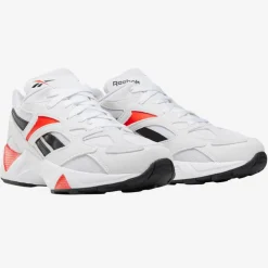 New Reebok Baskets Aztrek 96 blanc/noir/orange