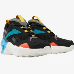 Femme Reebok Baskets Aztrek Double Mix P noir/turquoise/orange