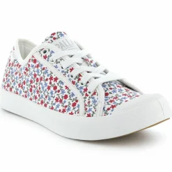 Femme Palladium Baskets basses en Toile imprimée Phoenix multicolores