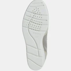 Femme Geox Baskets compensées Ilde beiges - Talon 9 cm