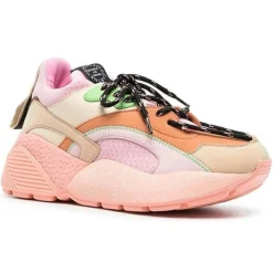 Femme Stella McCartney Baskets Eclypse roses