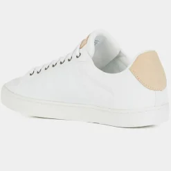 Femme Le Coq Sportif Baskets Elsa Optical blanc/beige