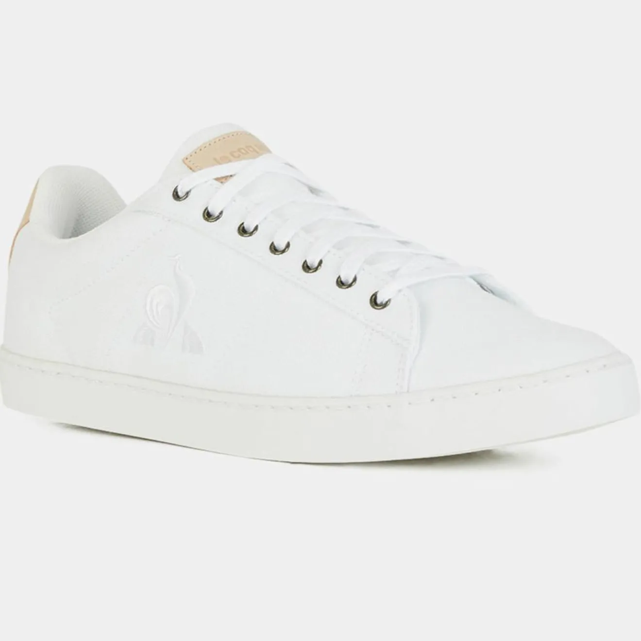 Femme Le Coq Sportif Baskets Elsa Optical blanc/beige