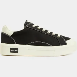 Homme Good News Baskets en Coton Bio Opal noires