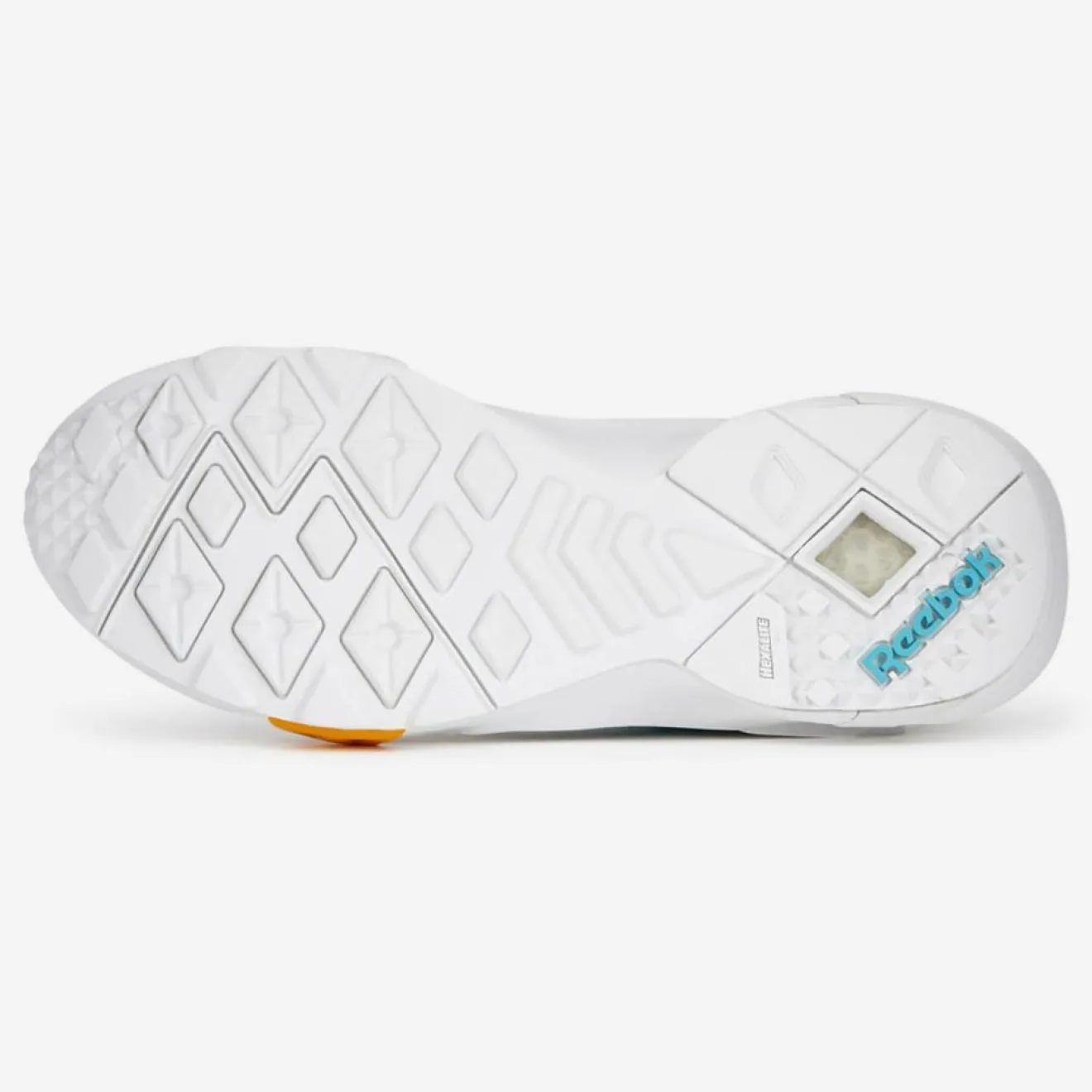 Femme Reebok Baskets en Cuir & mesh Aztrek Double X Gigi Hadid blanc/noir/turquoise