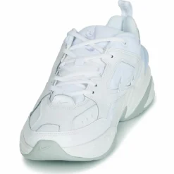 Sale Nike Baskets en Cuir & Mesh M2K Techno blanches