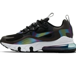 Clearance Nike Baskets en Cuir & Mesh React 270 Gs noir/bleu/vert