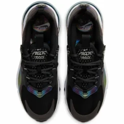 Clearance Nike Baskets en Cuir & Mesh React 270 Gs noir/bleu/vert