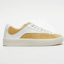 Femme By Far Baskets en Cuir & Velours de Cuir blanches