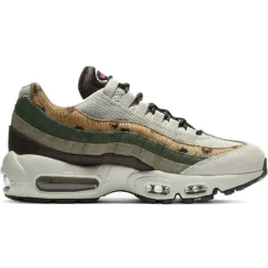Femme Nike Baskets en Cuir Air Max 95 beige/multicolore