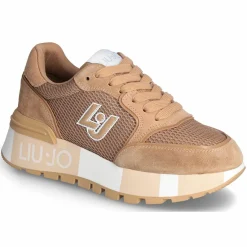 New Liu-Jo Baskets en Cuir Amazing marron