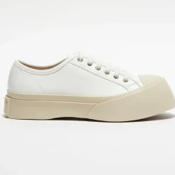 Femme Marni Baskets en Cuir blanches