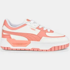 Discount Puma Baskets en Cuir Cali Dream Tweak Dissi blanc/rose
