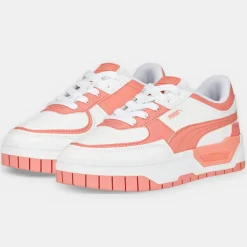 Discount Puma Baskets en Cuir Cali Dream Tweak Dissi blanc/rose