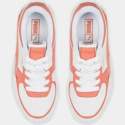 Discount Puma Baskets en Cuir Cali Dream Tweak Dissi blanc/rose