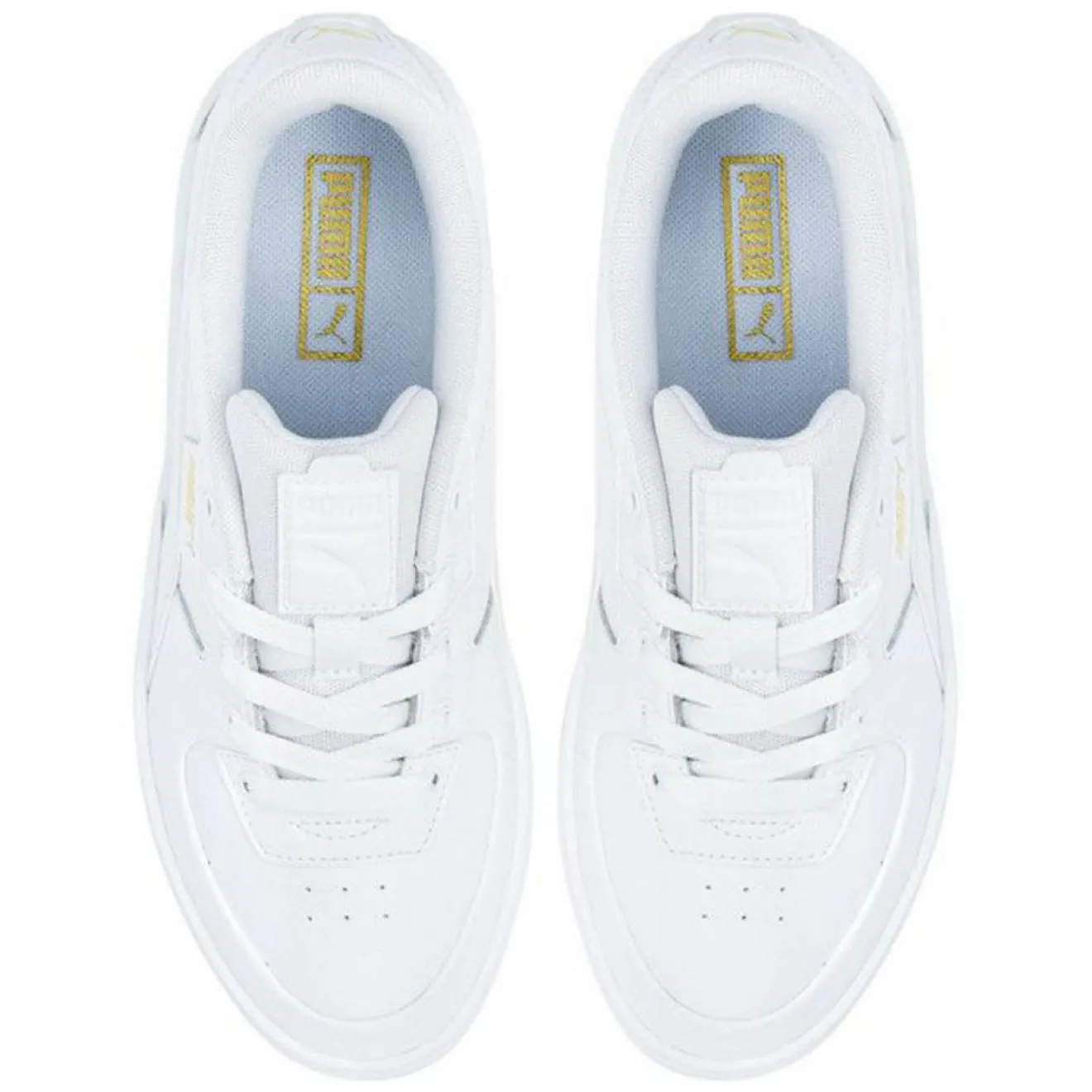 Femme Puma Baskets en Cuir Cali Dream Lthr blanches
