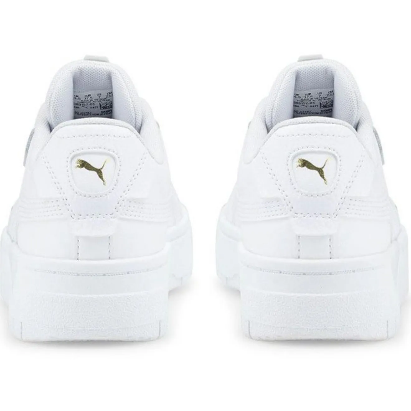 Femme Puma Baskets en Cuir Cali Dream Lthr blanches