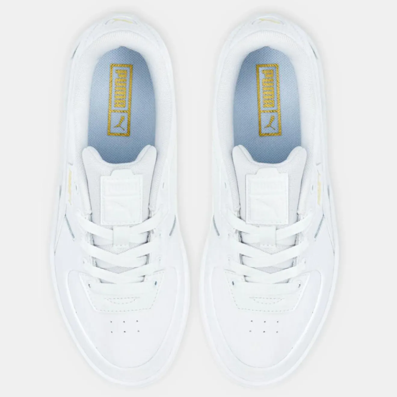 Femme Puma Baskets en Cuir Cali Dream Lthr blanches
