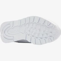 Femme Reebok Baskets en Cuir Cl Lthr Bicolore blanc/bleu