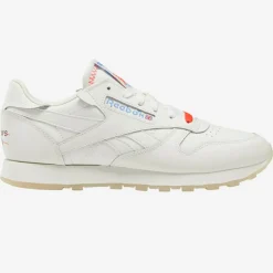 Discount Reebok Baskets en Cuir Cl Lthr blanc moyen