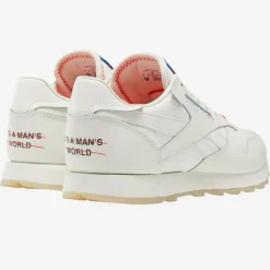 Discount Reebok Baskets en Cuir Cl Lthr blanc moyen