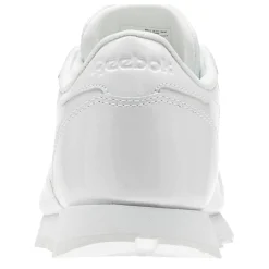 Femme Reebok Baskets en Cuir Classic Leather Patent blanches