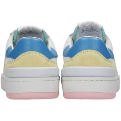 Outlet Lanvin Baskets en Cuir Clay multicolores