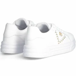 Femme Liu-Jo Baskets en Cuir Cleo blanches