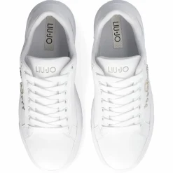 Femme Liu-Jo Baskets en Cuir Cleo blanches