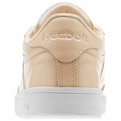 New Reebok Baskets en Cuir Club C 85 Patent beiges