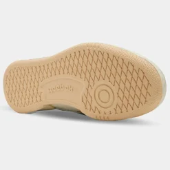 Femme Reebok Baskets en Cuir Club C Revenge blanc/saumon