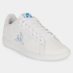 Best Le Coq Sportif Baskets en Cuir Courtmatch blanches