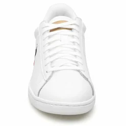 Femme Le Coq Sportif Baskets en Cuir Courtset blanc/beige