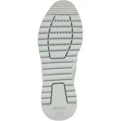 Femme Geox Baskets en Cuir Desya gris pâle