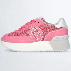 Femme Liu-Jo Baskets en Cuir Dreamy fuchsia