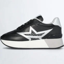 Best Liu-Jo Baskets en Cuir Dreamy noir/argenté