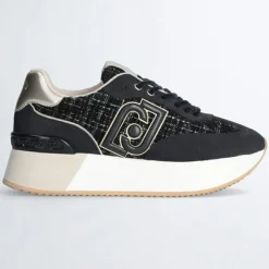 Femme Liu-Jo Baskets en Cuir Dreamy noires