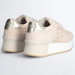 New Liu-Jo Baskets en Cuir Dreamy pêche