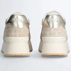 New Liu-Jo Baskets en Cuir Dreamy pêche