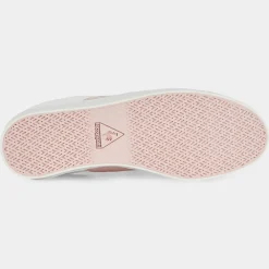 Outlet Le Coq Sportif Baskets en Cuir Elsa blanc/rose
