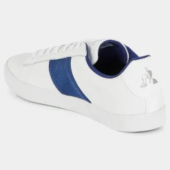 Best Le Coq Sportif Baskets en Cuir Elsa blanc/bleu