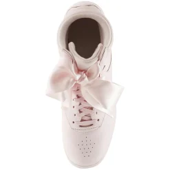 Online Reebok Baskets en Cuir Freestyle Bow roses