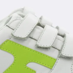 Clearance Faguo Baskets en Cuir Hazel blanches