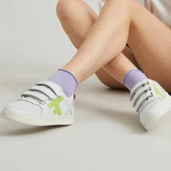 Clearance Faguo Baskets en Cuir Hazel blanches