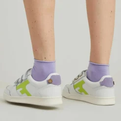 Clearance Faguo Baskets en Cuir Hazel blanches