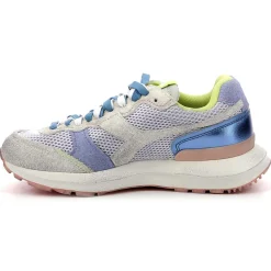 Homme Diadora Baskets en Cuir Kmaro 42 Metal bleu/gris