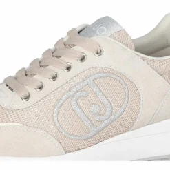 Femme Liu-Jo Baskets en Cuir Lolo beiges