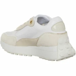 New Liu-Jo Baskets en Cuir Lolo écrues