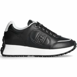 Femme Liu-Jo Baskets en Cuir Lolo noires