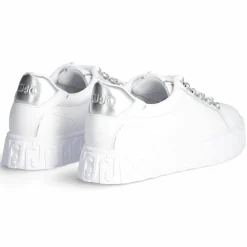 Femme Liu-Jo Baskets en Cuir Lovely blanches